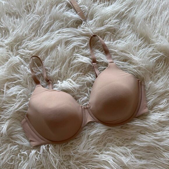 Skims Fits Everybody T-Shirt Bra Clay Size 40C - Picture 2 of 11